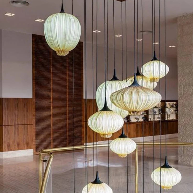 lampe suspendue lanterne chinoise classique décorative