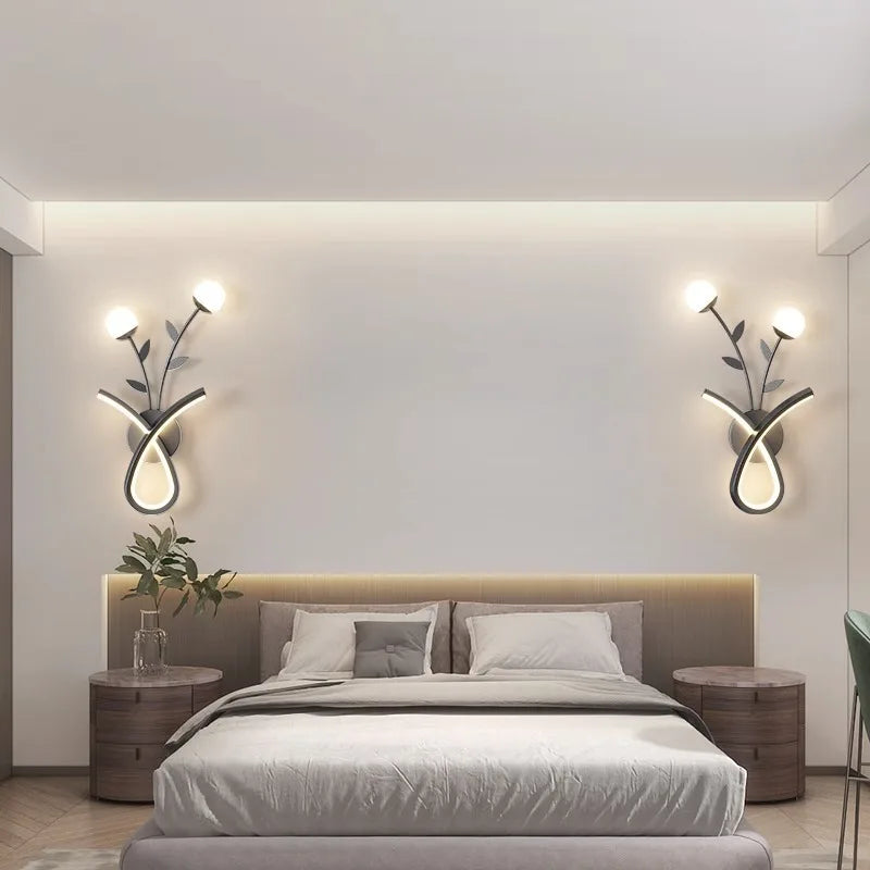 applique murale led style nordique lumière créative design moderne