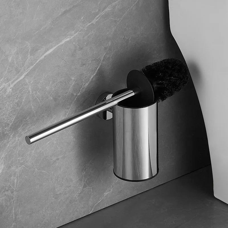 ensemble de porte-brosse de toilette durable et élégant pour salle de bain