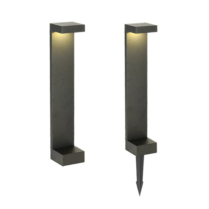 10W Outdoor LED Garden Path Lights Aluminum LED Landscape Bollards Light LED Standing Post Light for Garden Backyard Lawn Decor