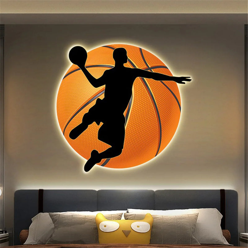 applique murale led sans bordure pour décoration d'intérieur