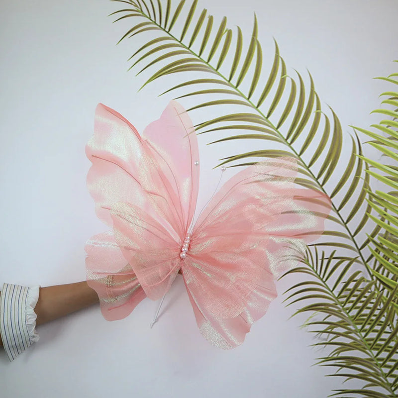 fond de papillon en maille pour mariage et fête