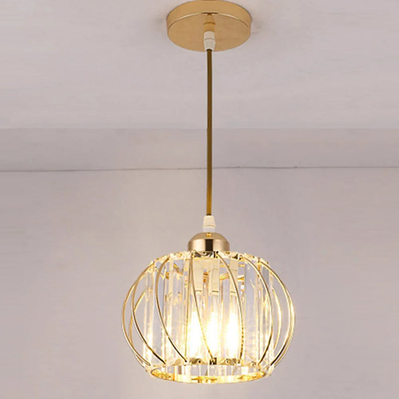 Simple Nordic glass chandelier, modern LED lights for living room, study, hallway, hallway, flat lamps, interior lighting