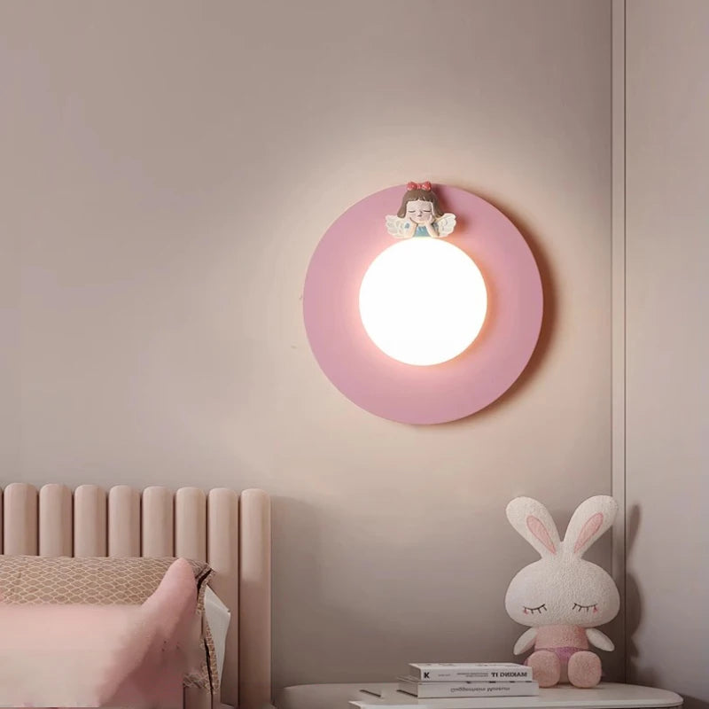 applique murale lumineuse pour chambre de fille moderne et chaleureuse