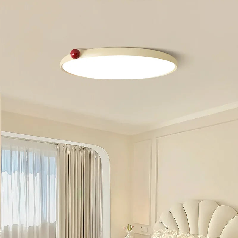 plafonnier moderne ultra fin design minimaliste pour intérieur élégant