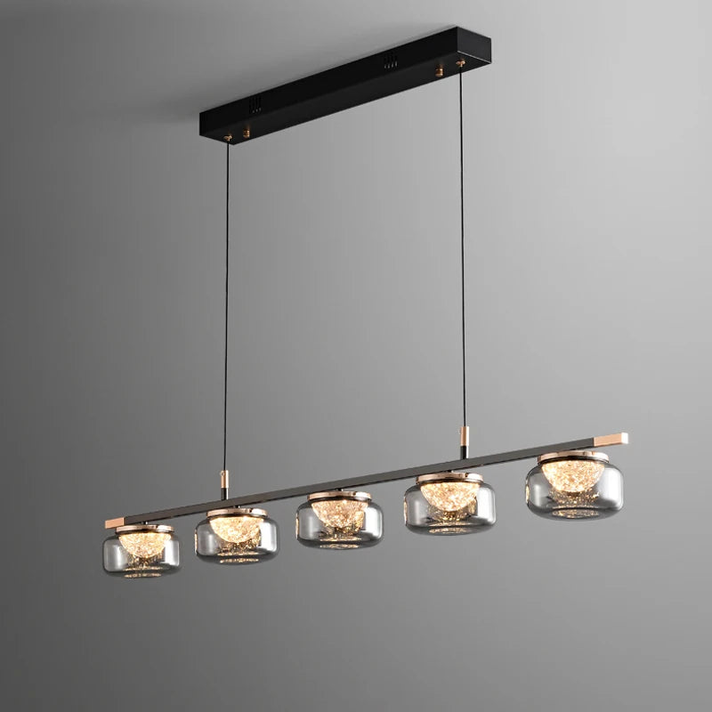 lustre minimaliste italien haut de gamme pour éclairage moderne