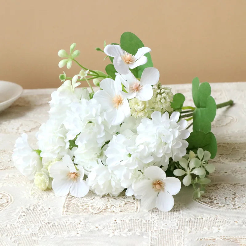 fleurs artificielles en soie pour mariage et décoration de jardin