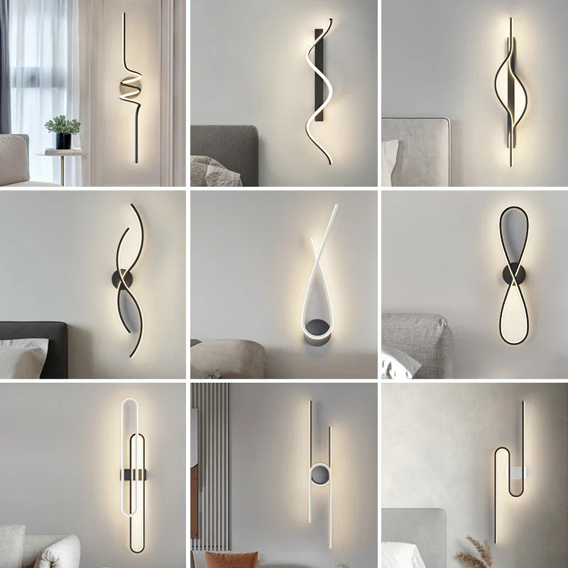 applique murale led design pour décoration intérieure moderne