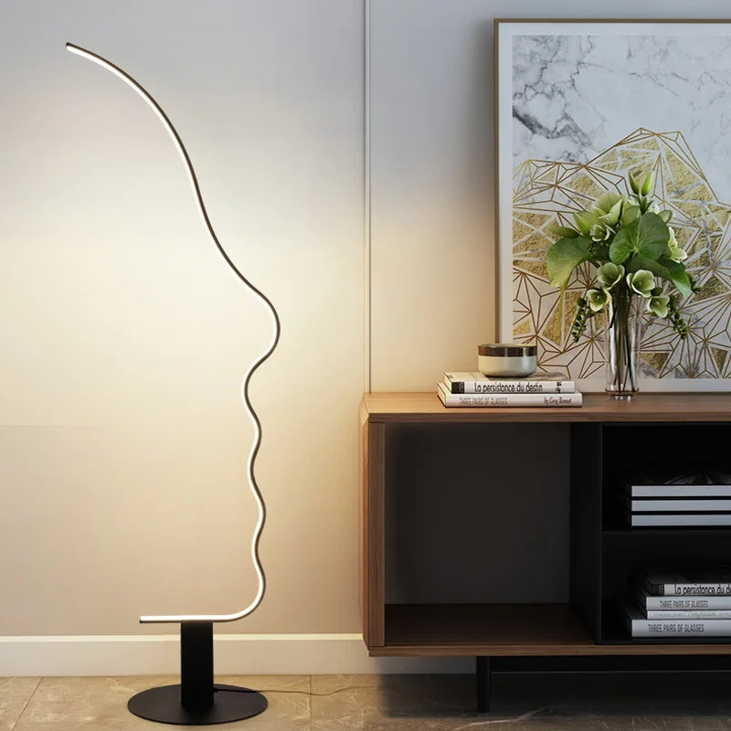 lampadaire moderne minimaliste pour un éclairage créatif intérieur