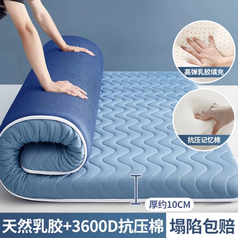 matelas latex rembourrage doux épais pour dortoir et maison