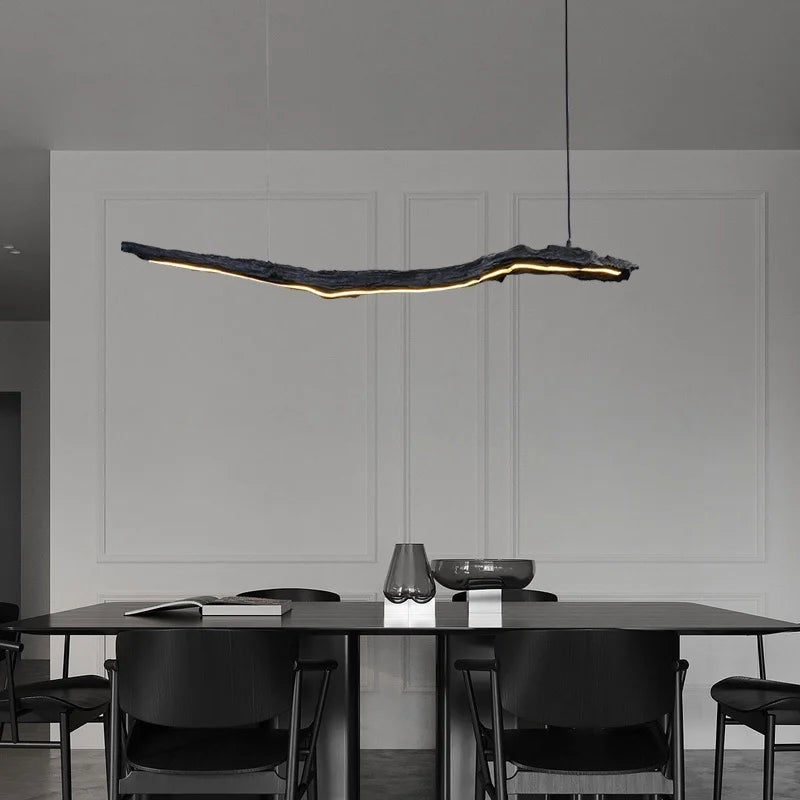 lustre wabi-sabi nordique led pour restaurant et café