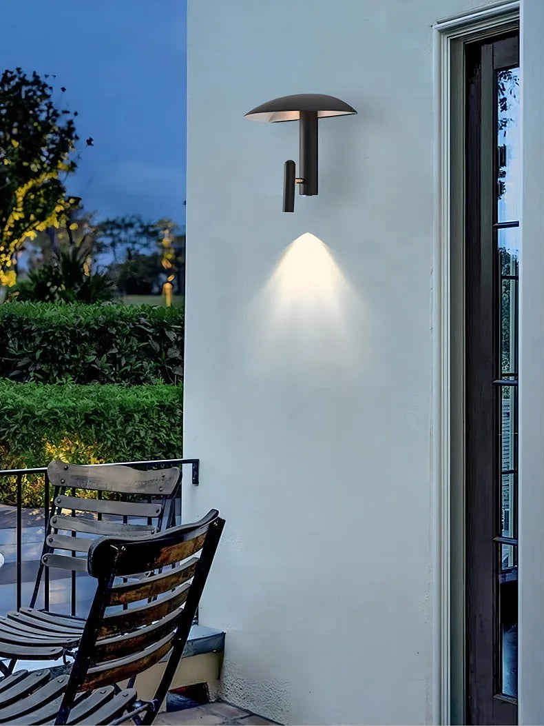 applique murale led design champignon pour intérieur moderne