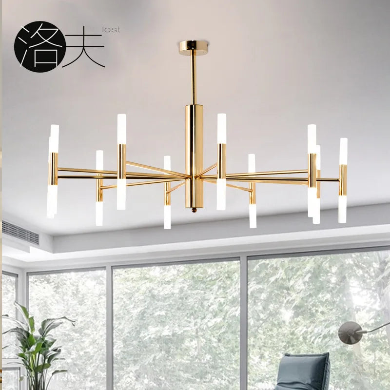 lustre art déco moderne design suspendu pour intérieur lumineux