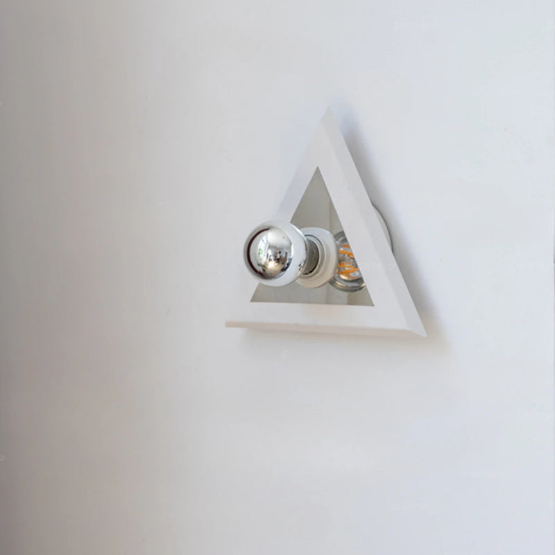 applique murale led triangulaire moderne pour décoration intérieure