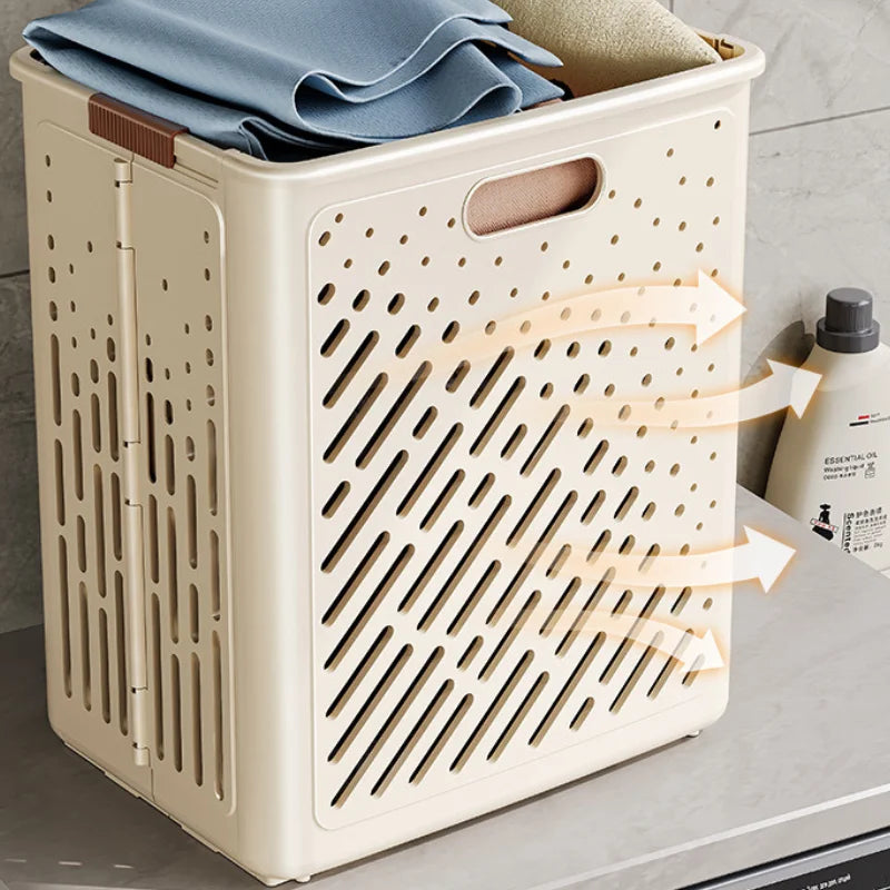 panier à linge pliable avec roulettes grande capacité multifonctionnel