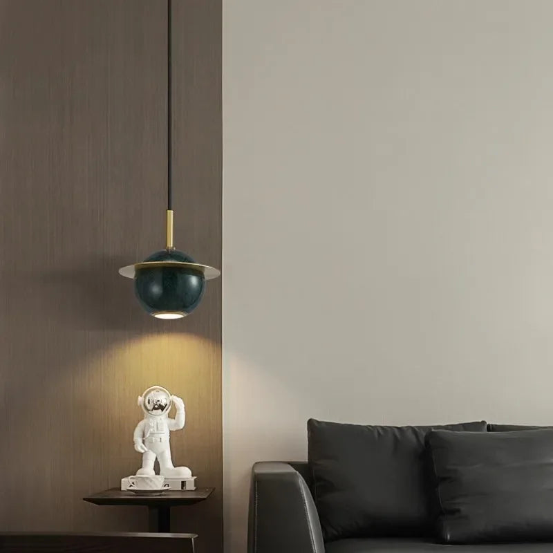 lustre en marbre moderne pour intérieur élégant design nordique