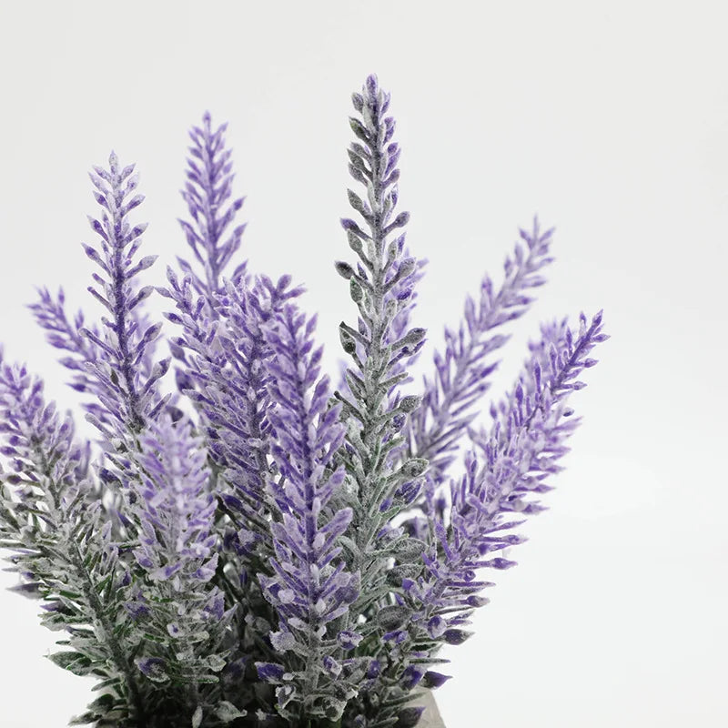 plantes artificielles lavande pour décoration intérieure mariage et fêtes