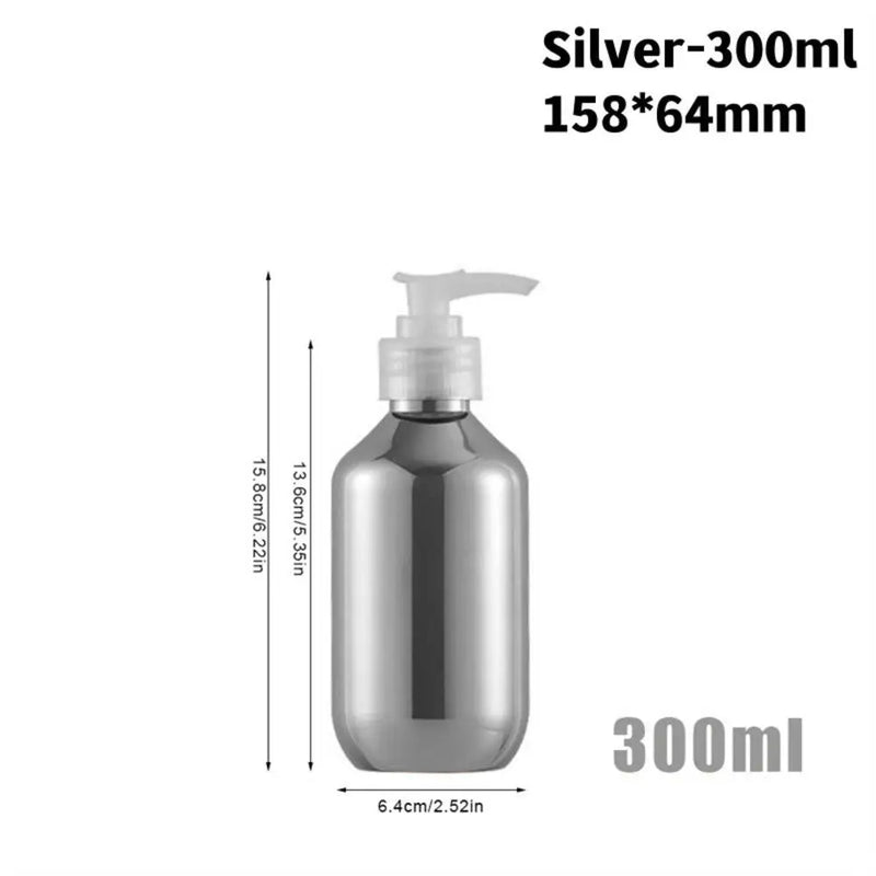 distributeur de savon désinfectant argent rechargeable 300 à 500 ml