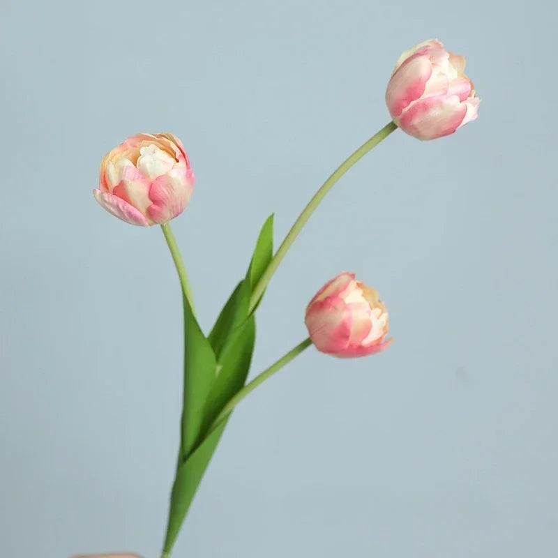 fleurs artificielles tulipes en soie décoratives pour toutes occasions