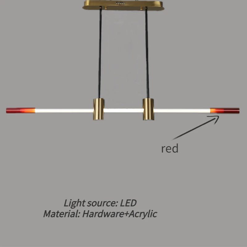 lustres à led minimalistes pour bars et réceptions modernes