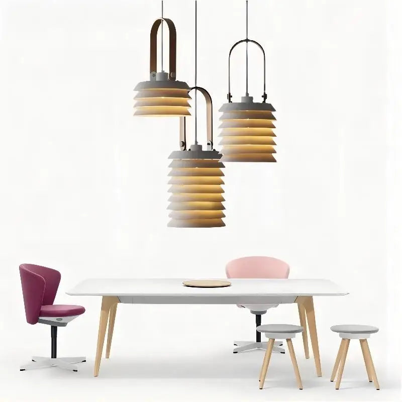 lustre nordique minimaliste design pour intérieur élégant