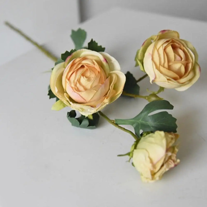 bouquet de pivoines artificielles en soie pour décoration de mariage