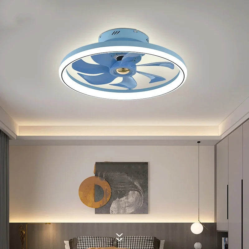 plafonnier moderne intelligent avec lumière led et télécommande