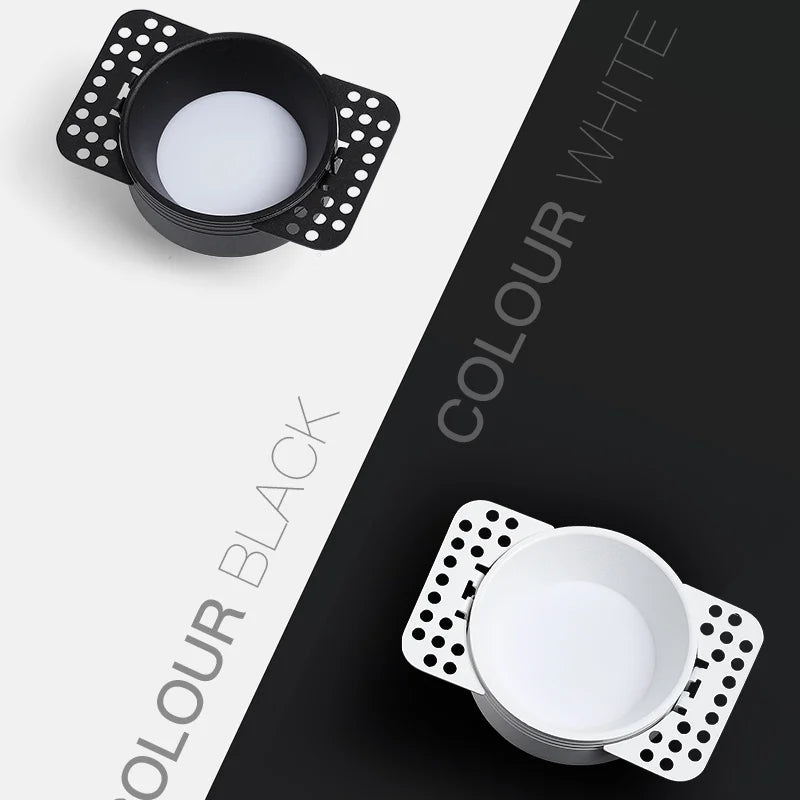 spots led cob encastrés haut de gamme dimmables pour intérieur résidentiel