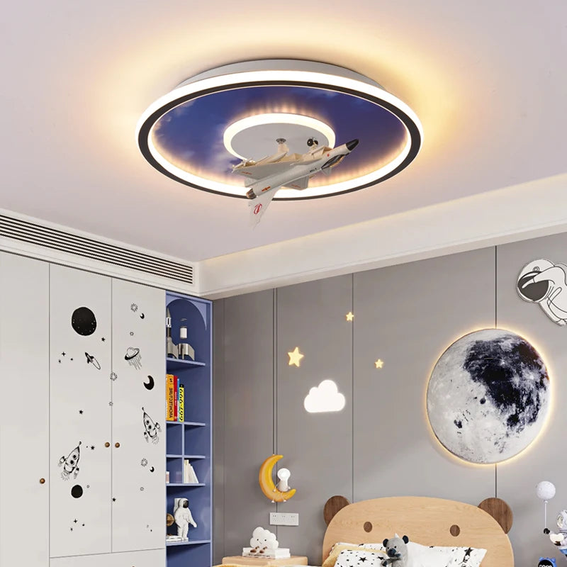 plafonnier moderne pour chambre d'enfants et décoration intérieure