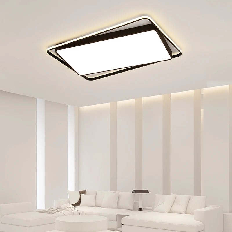 plafonnier led encastré minimaliste moderne pour loft