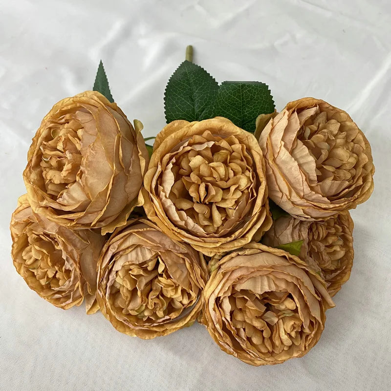 bouquet de roses artificielles décoratif pour mariage et événements