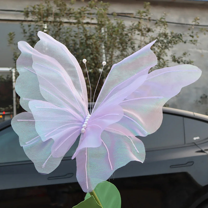 fond de papillon en maille pour mariage et fête