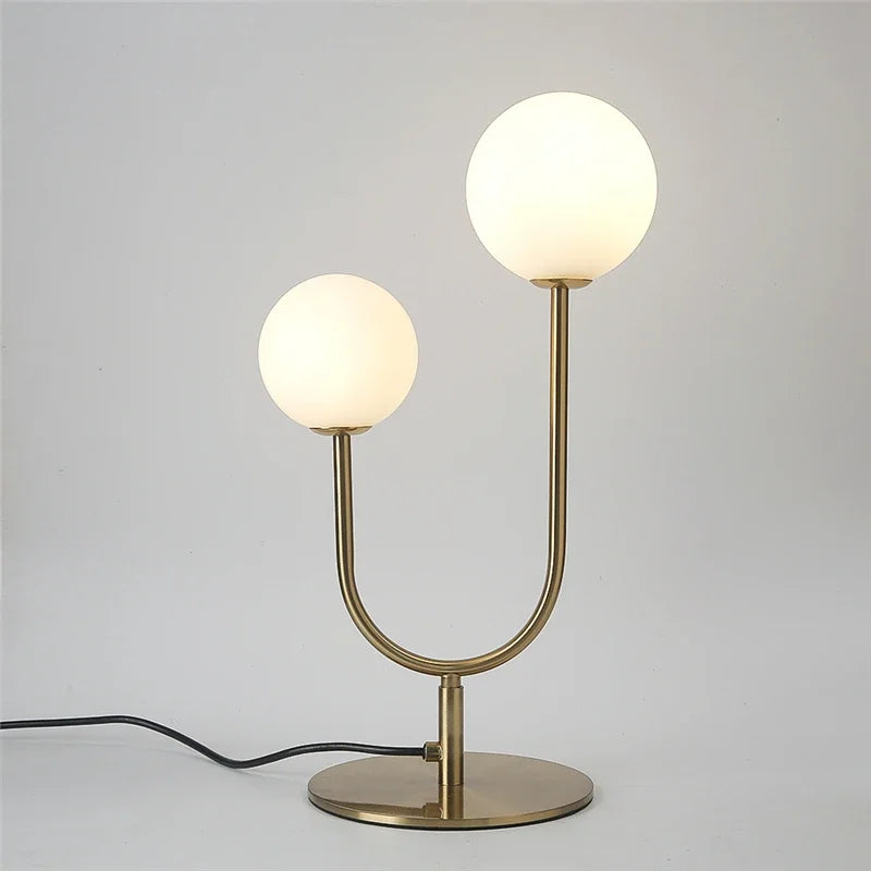 lampadaire moderne en verre style nordique pour décoration intérieure