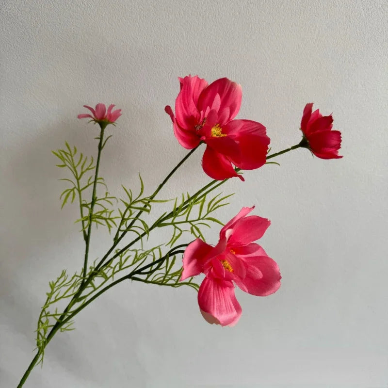 fleurs artificielles en soie pour décoration intérieure et extérieure