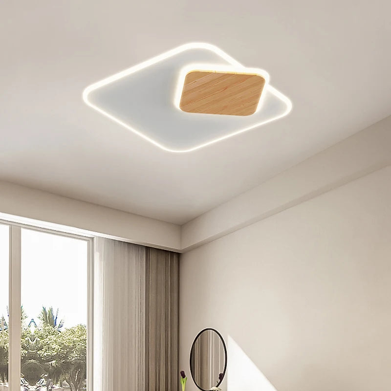 plafonnier led encastré nordique moderne simple créatif