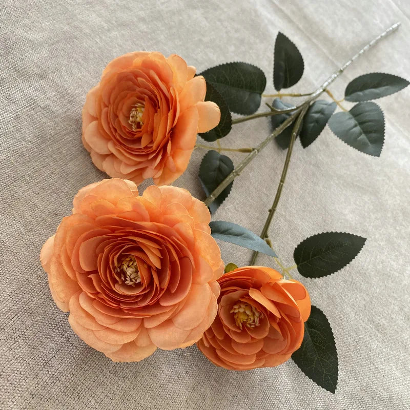 branche de lotus artificielle pour décoration de jardin et balcon