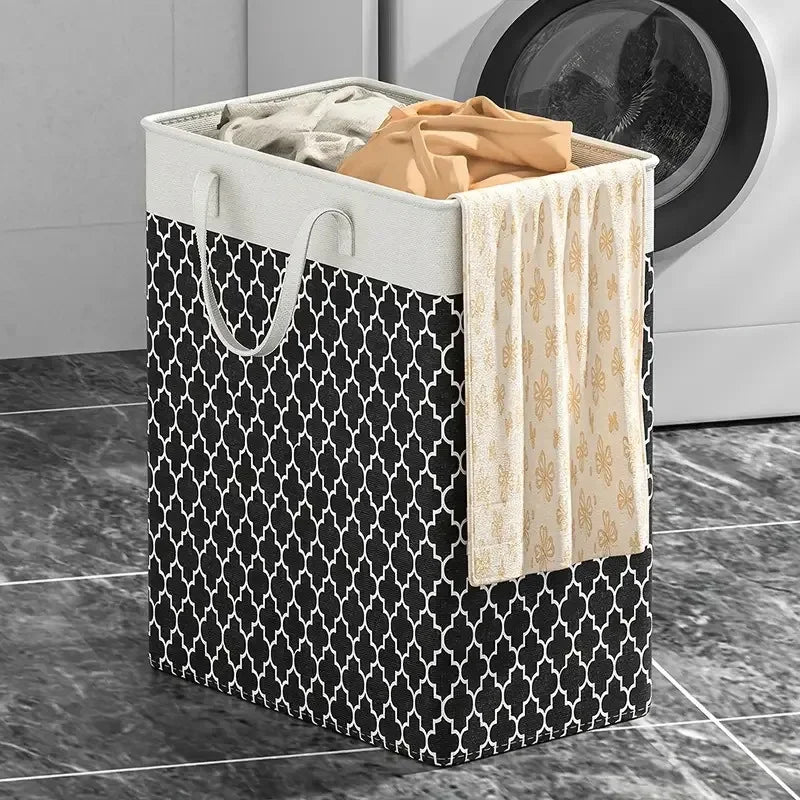 panier à linge pliable imperméable grande capacité pour vêtements