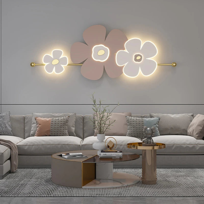 applique murale led moderne pour décoration intérieure créative