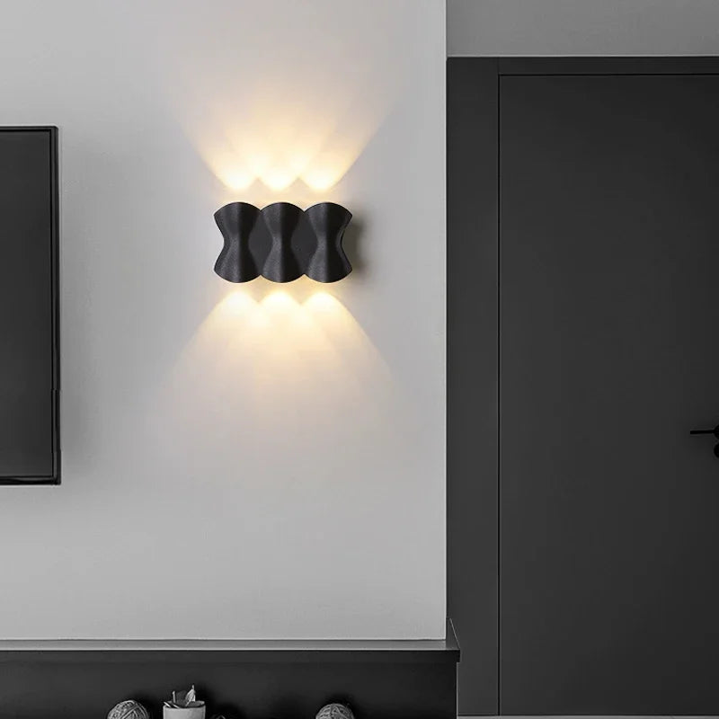 applique murale led moderne pour extérieur et décoration jardin