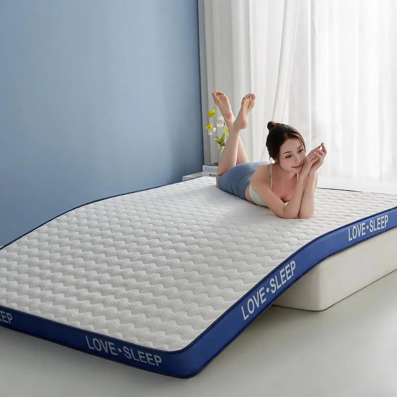 matelas en latex rembourré pour dortoir d'étudiants à mémoire de forme