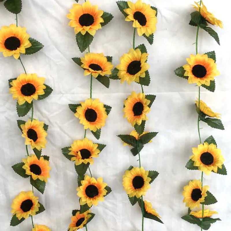 décoration de tournesol artificiel pour mariage et fêtes