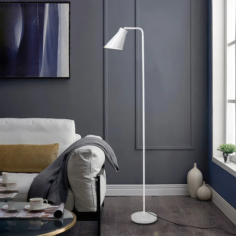 lampadaire scandinave minimaliste pour décoration intérieure à led