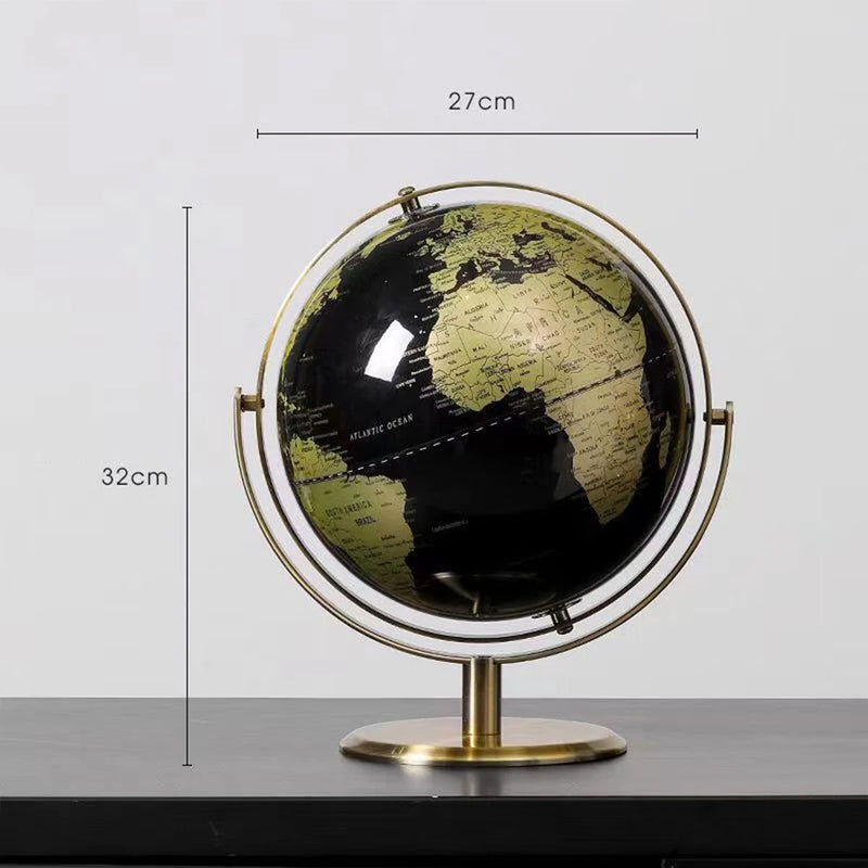 accessoire décoratif globe terrestre pour bureau et éducation des enfants