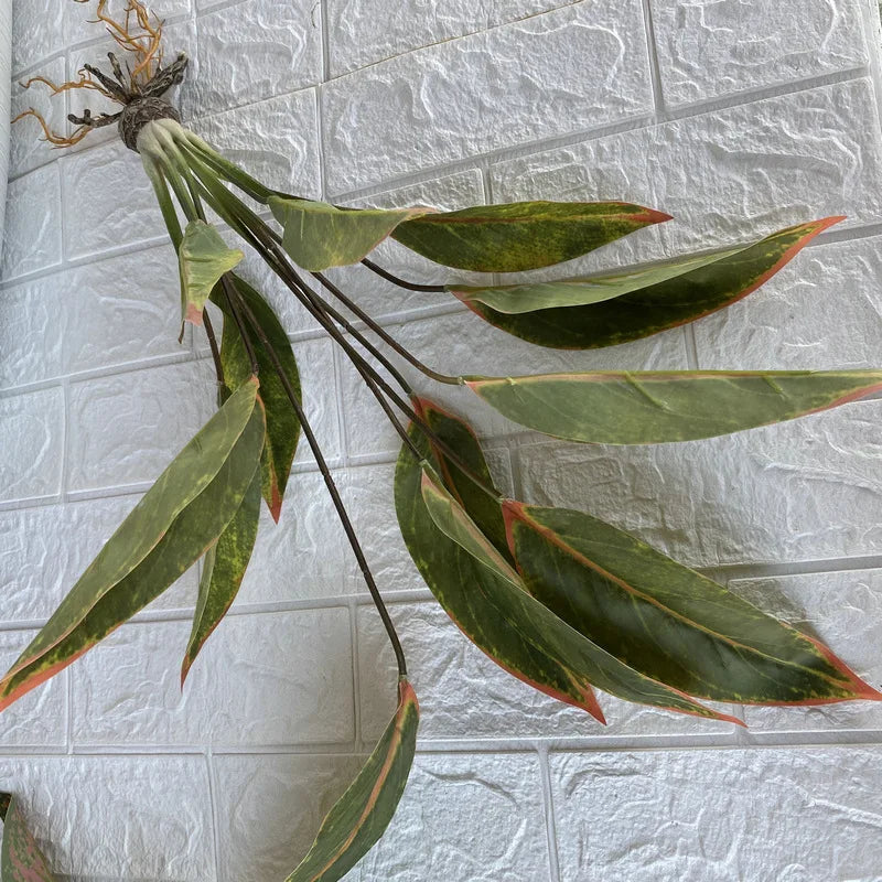 plantes artificielles en plastique avec racines pour décoration de mariage