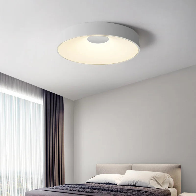 plafonnier led moderne minimaliste rond pour intérieur