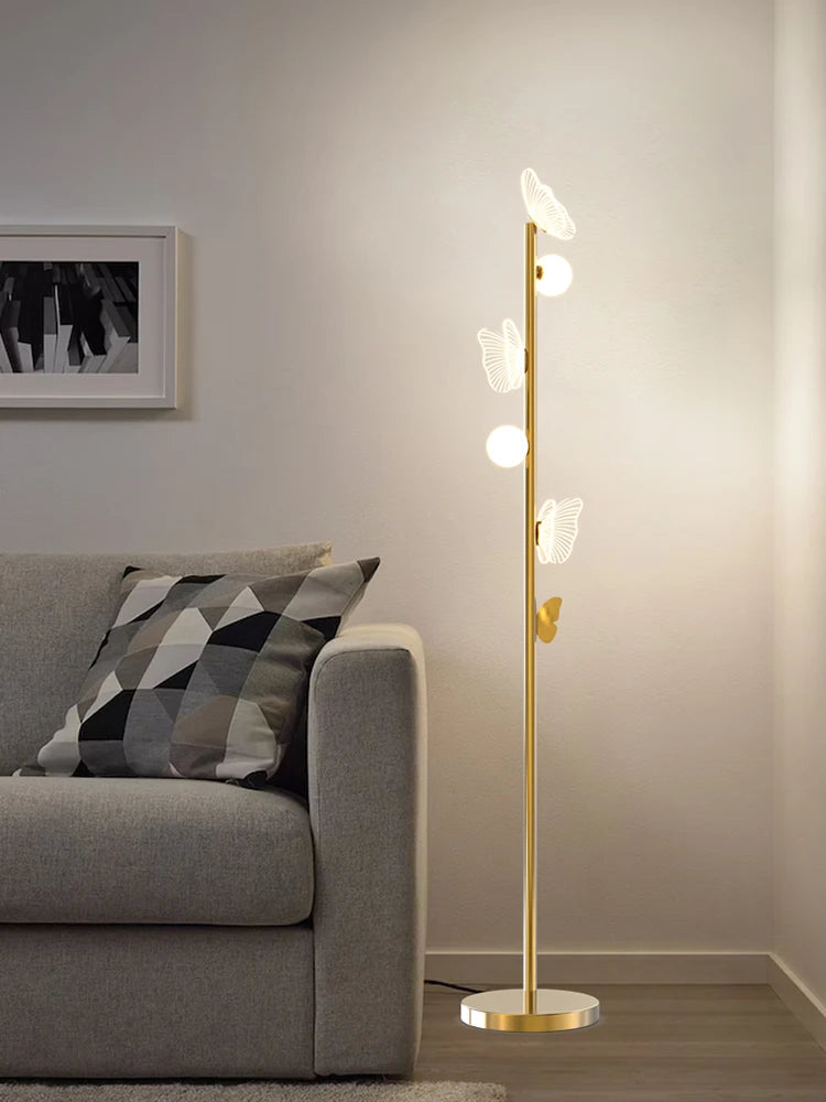 lampadaire italien minimaliste moderne style papillon luxe nordique