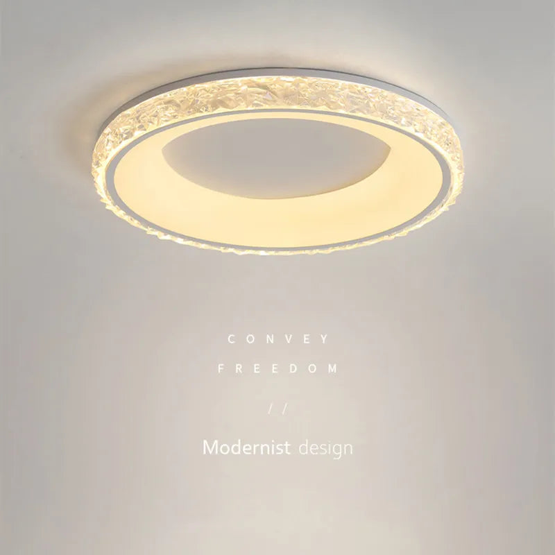 lustre led moderne avec télécommande pour intérieur élégant