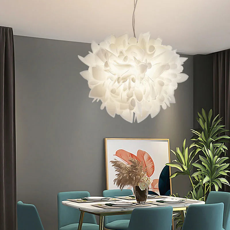 lustre moderne en acrylique pour intérieur lumineux et élégant