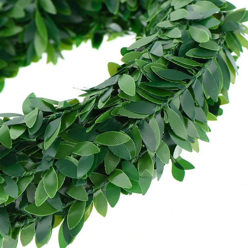 guirlande de feuilles artificielles pour décoration mariage et maison