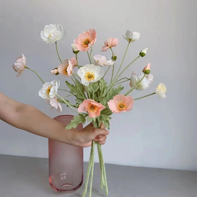 fleurs artificielles à tige longue pour décoration mariage et événements